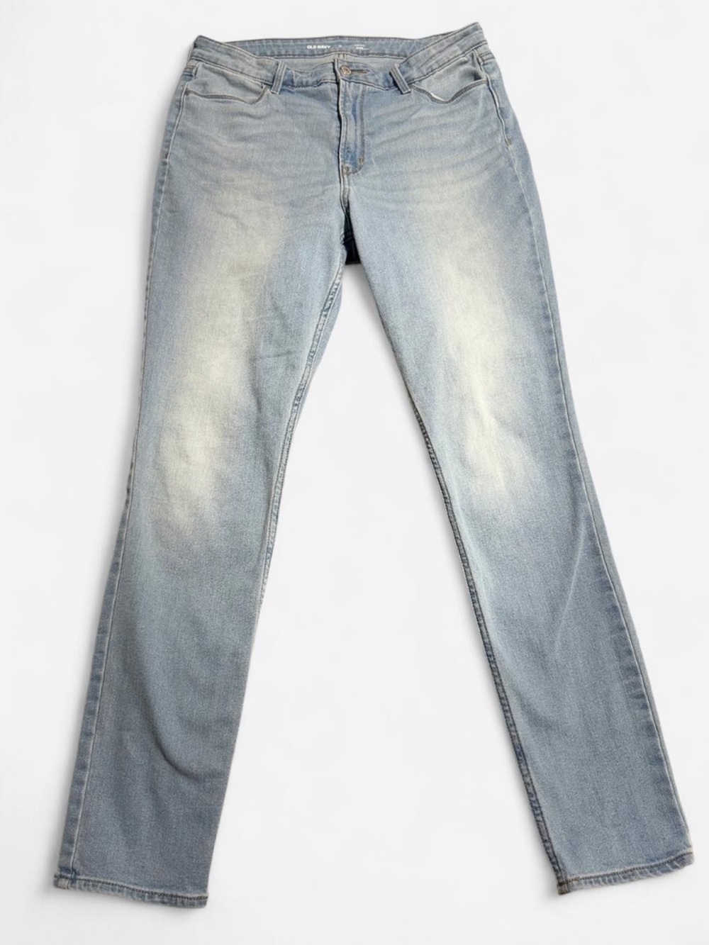 Old Navy Light Wash Skinny Straight Jeans